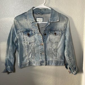 Crop Jean jacket from Forever21